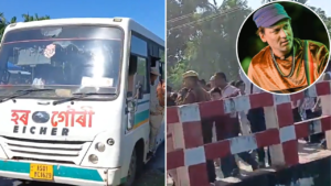 Zubeen Garg case: Fans attack convoy taking accused to jail – watch