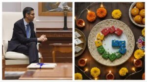 Diwali 2025: Google CEO Sundar Pichai shares wishes with photo of ‘Barfi plate’